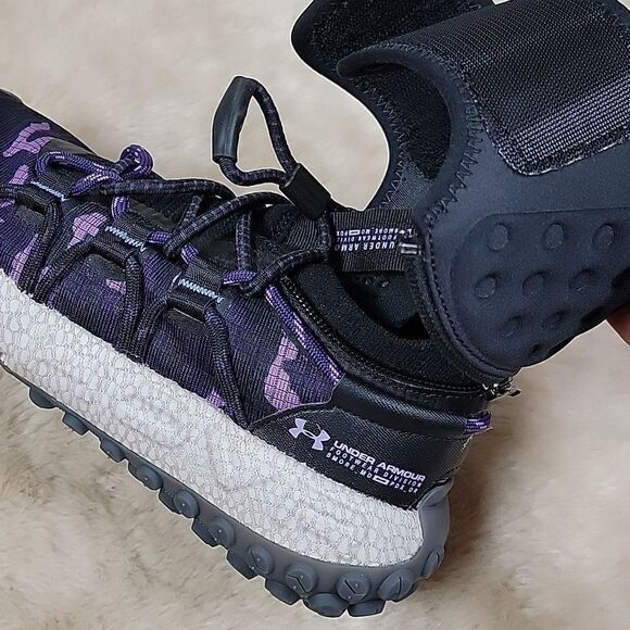 UNDER ARMOUR UA HOVR SUMMIT FT FAT TIRE CUFF HIKING SHOES, UNISEX M 3.5 W5 - Picture 8 of 12